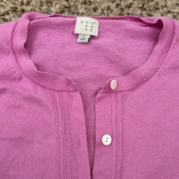 Target--A New Day Button front Cardigan Size L - Picture 6 of 7